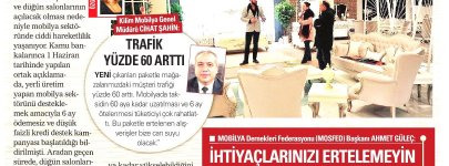 Mobilya satışlarında 10 yılın en iyi haftası