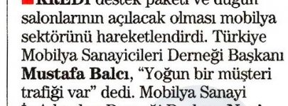 Mobilyada düğün var