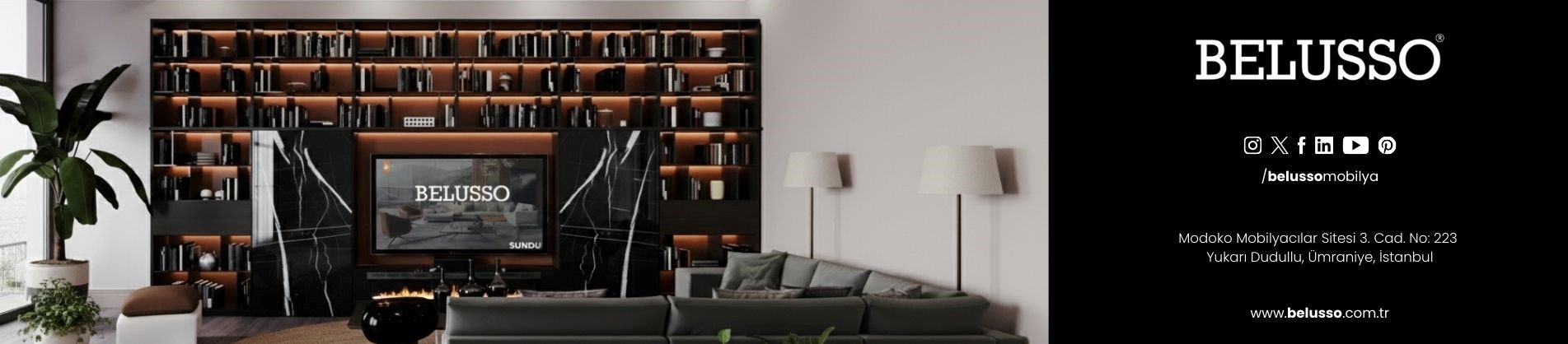 Belusso Mobilya TV Üniteleri