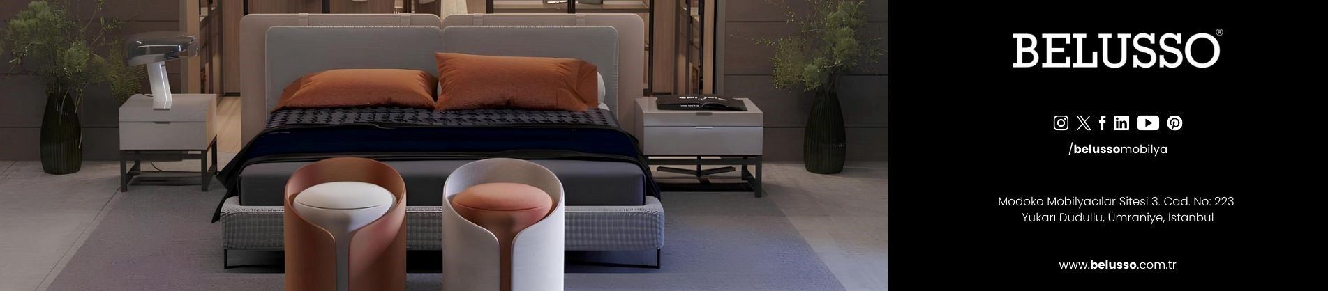 Belusso Modern Yatak Odası Takımları