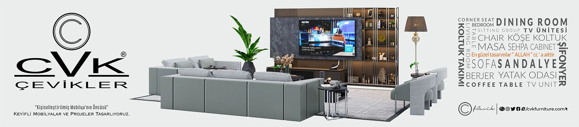 Cvk Furniture TV üniteleri