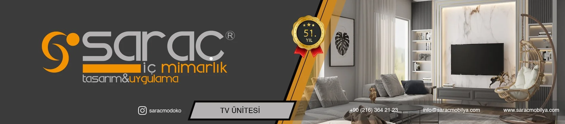 Saraç Mobilya TV Ünitesi
