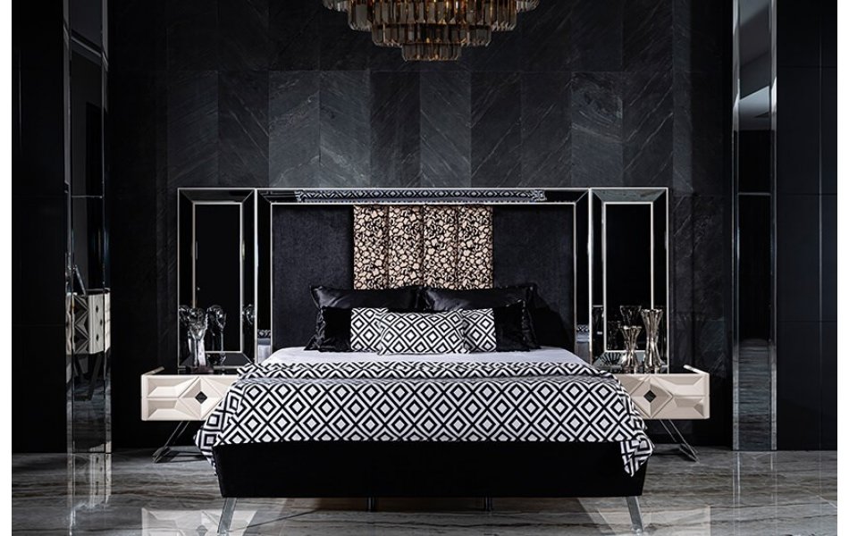 Verna Yatak Odası Takımı Bazalı Engince Mobilya Modoko