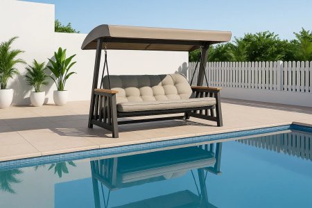 Ada Alüminyum Salıncak - Luvio Garden