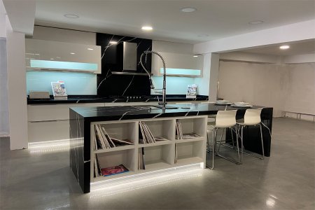 Akrilik Kapaklı Modern Mutfak
