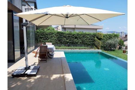 Aspendos Şemsiye  - Dünya Bahçe & Balkon Mobilyaları