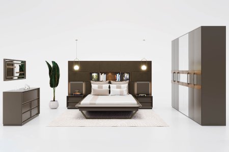 Asya Yatak Odası  - Cvk Furniture Design