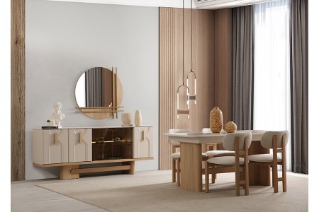 Bıanco Yemek Odası - Liness Mobilya
