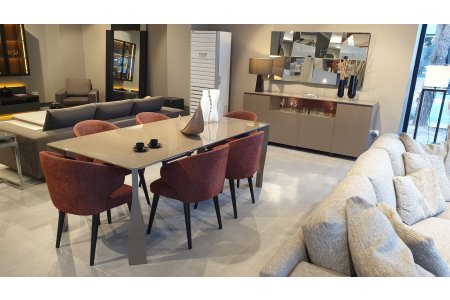 Diamond Dining Room / Yemek Odası Takımı Outlet Ürün - Q HOME / voguE Mobilya