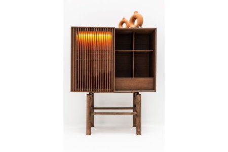 Gelua Vitrin Ünitesi Ahşap  - Mass Mobilya