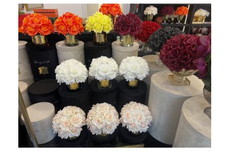 Gerçek dokulu Kokulu Gül Arajman - Nur Palace Design