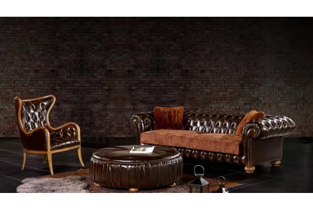 King Chester  Özel Tasarım Kanepe - Abba Mobilya Ofis Proje