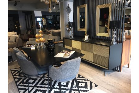Kristal Yemek Odası Takımı