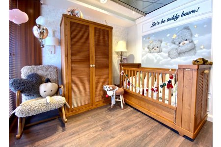 Ladin Panjurlu Bebek Odası  - İcans Mobilya