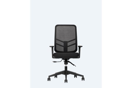  Leta Fileli Ofis Çalışma Koltukları- Siyah Gövde Sabit Kol  - Abba Mobilya Ofis Proje