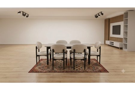 Luna Porselen Masa - Kristal Home Design