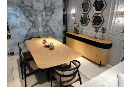 Meşe Yemek Odası - Mzf Design