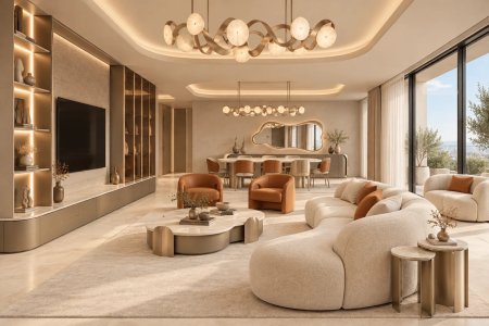 Montera Koleksiyonu | Şampanya Ve Bronz Detaylı Ev Mobilyaları