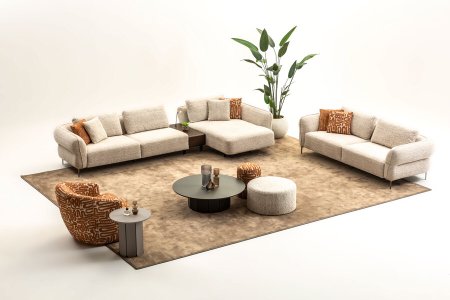 Nora Köşe Koltuk  - Mass Mobilya