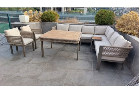 Osca Köşe Takımı  - Dünya Bahçe & Balkon Mobilyaları