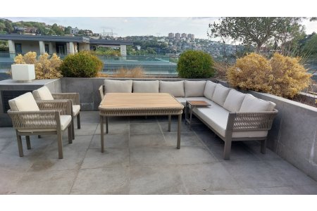 Oscar Köşe Takımı  - Dünya Bahçe & Balkon Mobilyaları