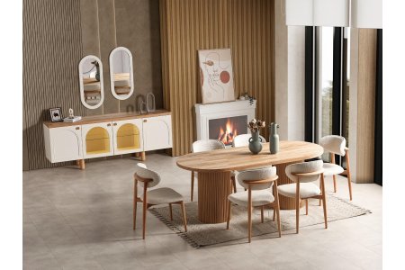 Pera Bohem Yemek Odası - Canetto Home Concept