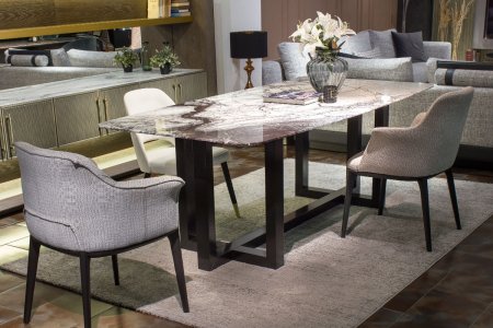 Point marble table  - Şanze Mobilya