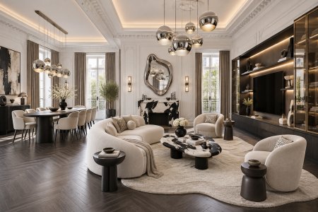 Portofino Koleksiyonu | Kavisli Formlarla Özel Üretim Ev Mobilyaları