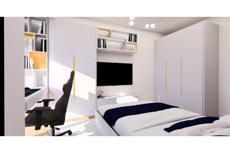 Proje-Kişiye Özel Tasarım Erkek Çocuk Odası  - İcans Mobilya