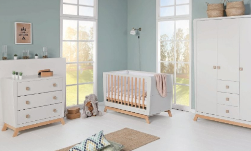 Rococo Beige Bebek Odası Takımı