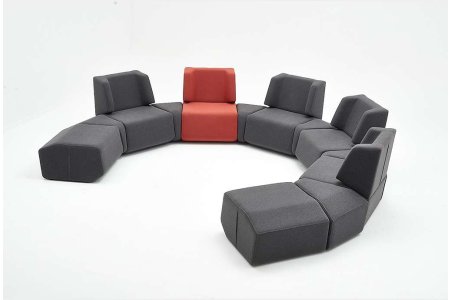 Row Bekleme Kanepesi - Lots Ofis
