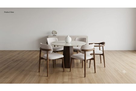 Taç Mahal Porselen Masa - Kristal Home Design