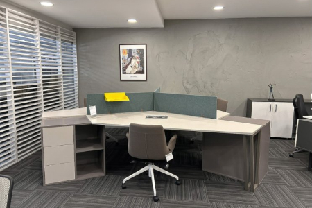 TRİO ÜÇLÜ WORKSTATİON - OUTLET - Çalışkan Ofis Exclusive