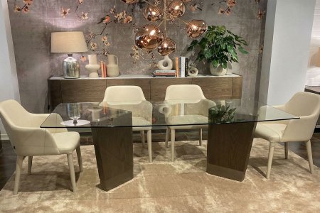 Vogue Glass Table  - Şanze Mobilya