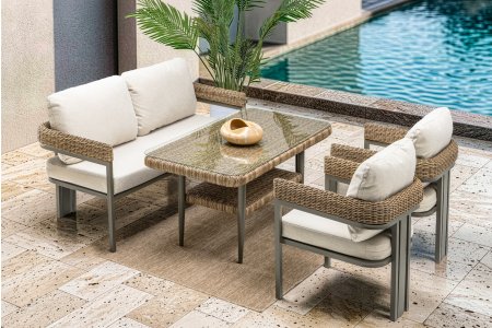 Zeus Mini Balkon Takımı - Luvio Garden