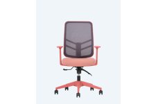 Leta Fileli Ofis Çalışma Koltukları- Renkli Gövde 3d Ayarlı Kol 