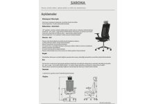 ABB. DC. SARANOYA İTHAL YÖNETİCİ KOLTUĞU 