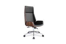 Slim Doğal Ahşap Toplantı Ve Çalışma Koltuğu