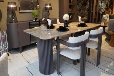 Bambi Mermer Yemek Odası Takımı