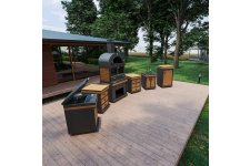 Barbekü Feniks Long Plus Teak