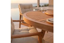 Çarkıfelek Teak Bahçe Masa Takımı