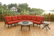 Cast Döküm Milano Köşe Koltuk Takımı