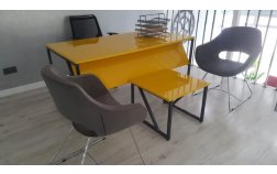 Eğim Yönetici Masası Ve Sehpa