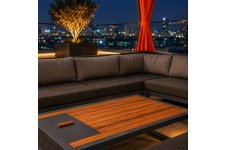 Gazebo Aluminyum Köşe Koltuk Takımı