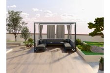 Gazebo Aluminyum Köşe Koltuk Takımı