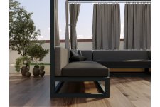 Gazebo Aluminyum Köşe Koltuk Takımı