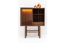 Gelua Vitrin Ünitesi Ahşap 