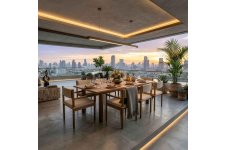 Icon Teak Bahçe Masa Takımı-300 Cm