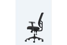  Leta Fileli Ofis Çalışma Koltukları- Siyah Gövde Sabit Kol 