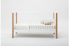 Masif Ahşap Anne Yanı Beşik Karyola 70x140